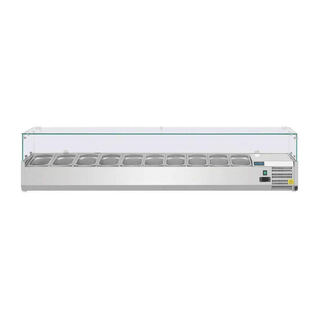 G611 Polar G-Series Countertop Prep Fridge 10x 1/4GN - JD Catering Equipment Solutions Ltd