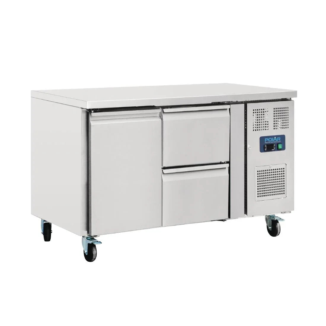 GD873 Polar U-Series Double Drawer Counter Fridge 282Ltr - JD Catering Equipment Solutions Ltd