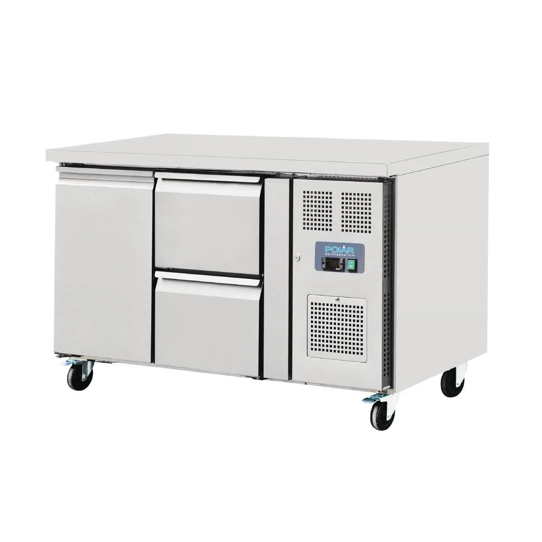 GD873 Polar U-Series Double Drawer Counter Fridge 282Ltr - JD Catering Equipment Solutions Ltd