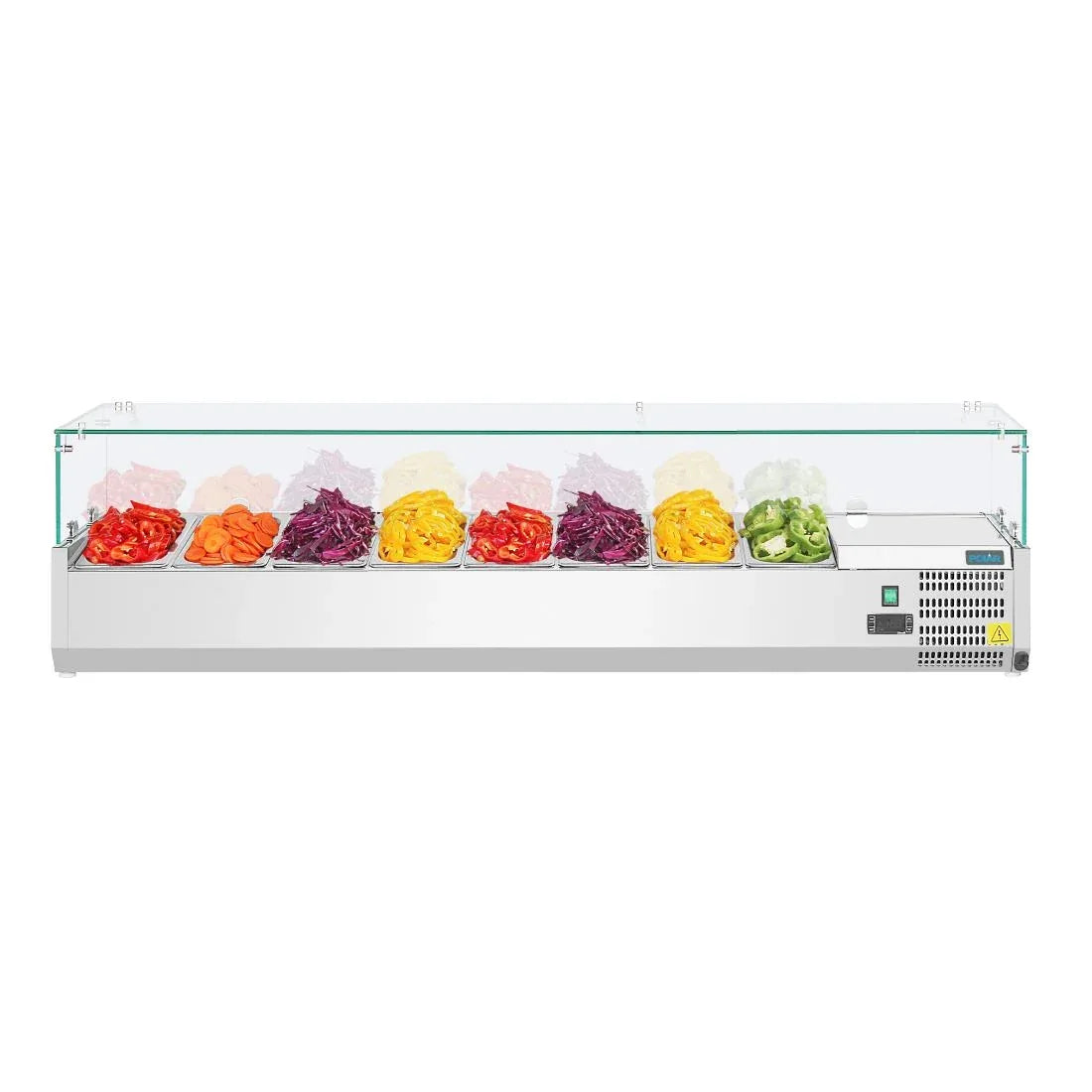 GD877 Polar G-Series Countertop Prep Fridge 8x 1/3GN - JD Catering Equipment Solutions Ltd