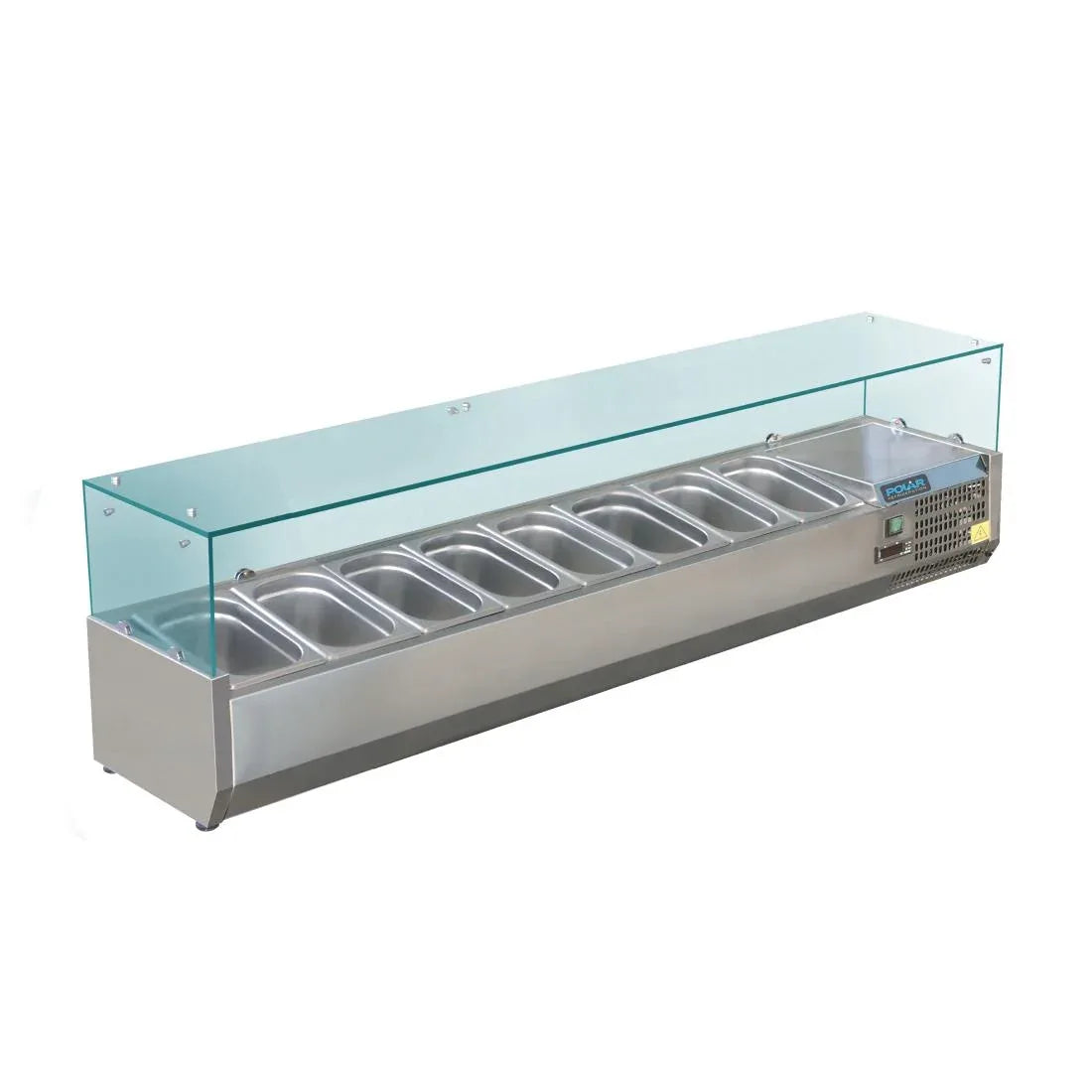 GD877 Polar G-Series Countertop Prep Fridge 8x 1/3GN - JD Catering Equipment Solutions Ltd