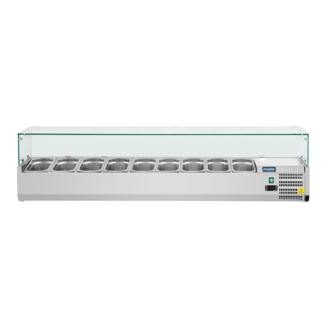 GD878 Polar G-Series Countertop Prep Fridge 9x 1/3GN - JD Catering Equipment Solutions Ltd