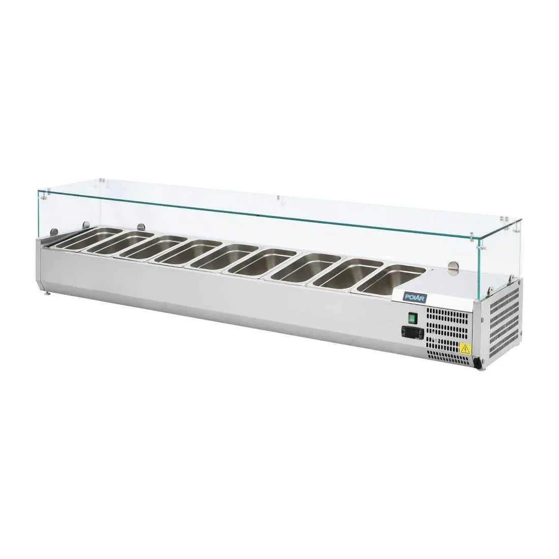 GD878 Polar G-Series Countertop Prep Fridge 9x 1/3GN - JD Catering Equipment Solutions Ltd