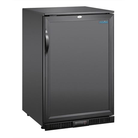 GE997 Polar G-series 850mm Single Door Back Bar Cooler Solid Door 128 Ltr GE997
