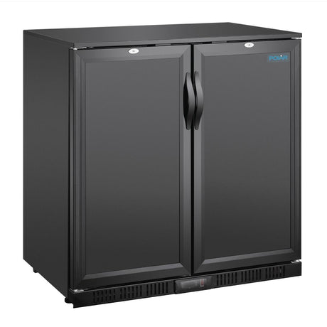 GE998 Polar G-series 850mm Double Door Back Bar Cooler Solid Door 198 Ltr GE998