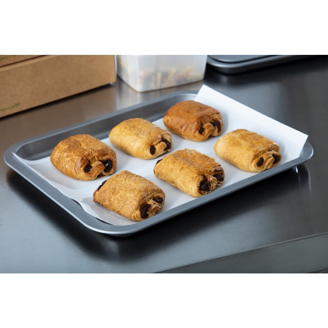 HY789 Fiesta Compostable Burger Wraps White - 250x300 (Pack 200)