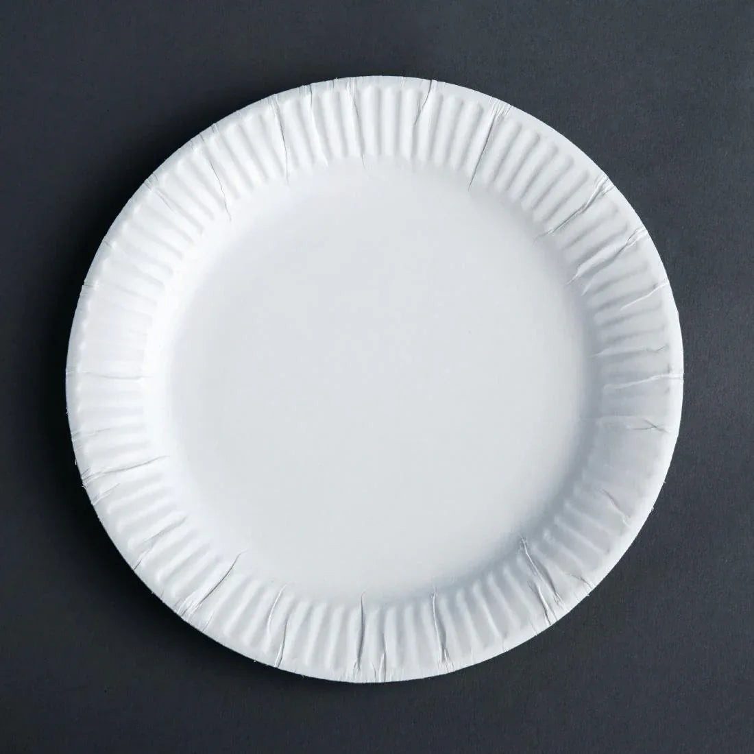 CH056 Paper Plates 178mm (Pack of 1000) - JD Catering Equipment Solutions Ltd