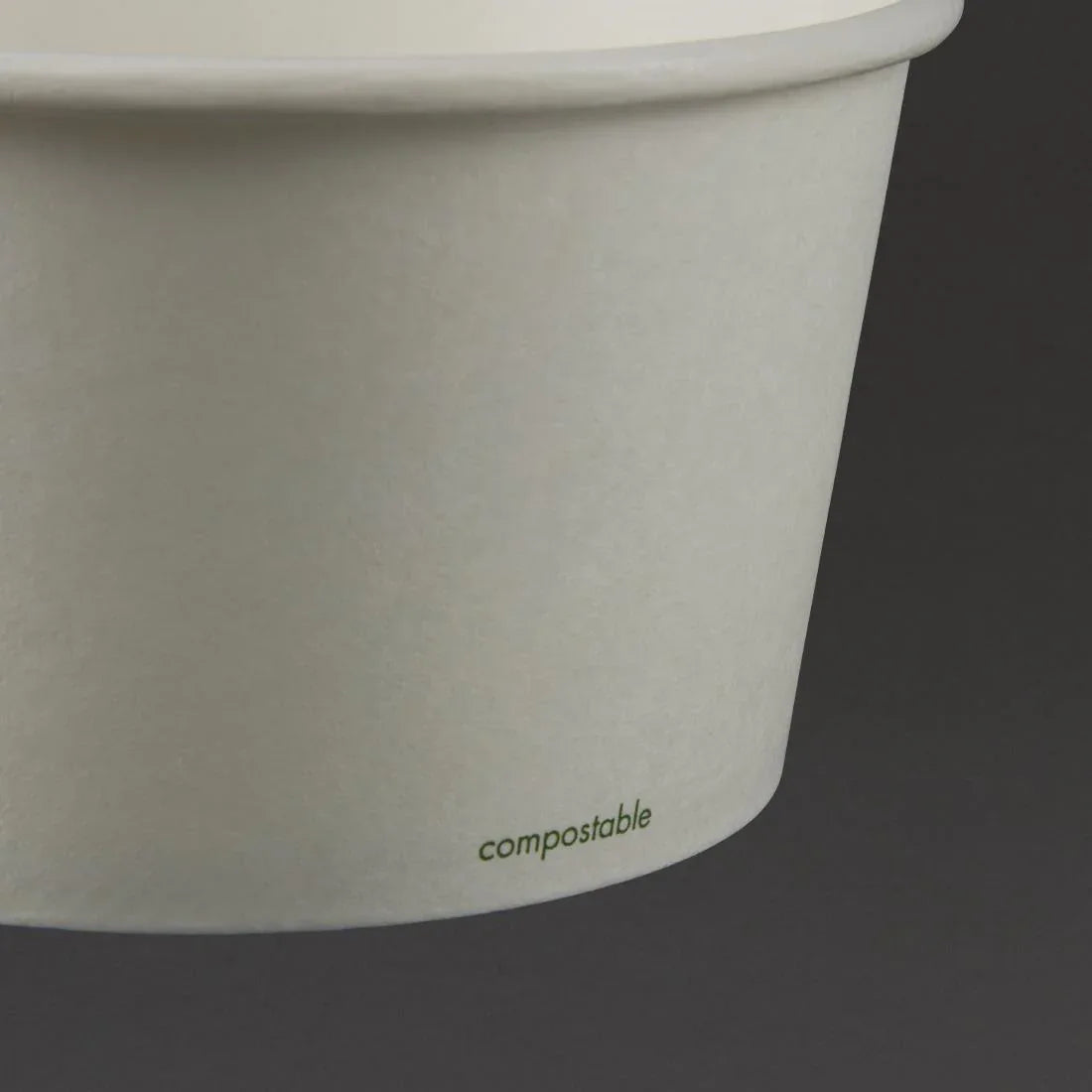 GF046 Vegware Compostable Hot Food Pots (Pack of 500) - JD Catering Equipment Solutions Ltd