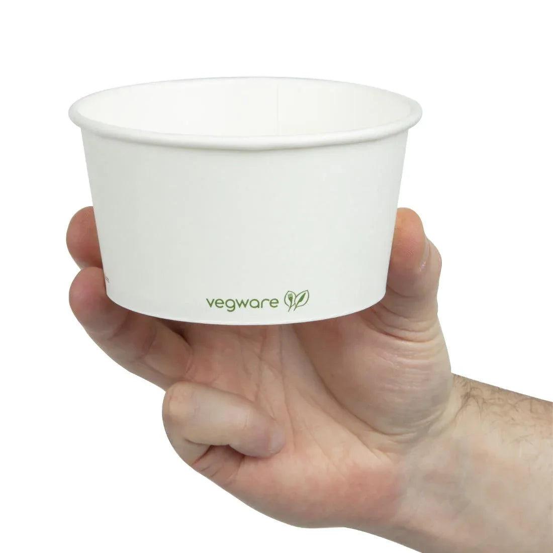 GF046 Vegware Compostable Hot Food Pots (Pack of 500) - JD Catering Equipment Solutions Ltd