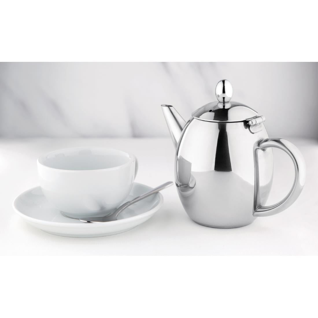 GF234 Olympia Richmond Stainless Steel Teapot