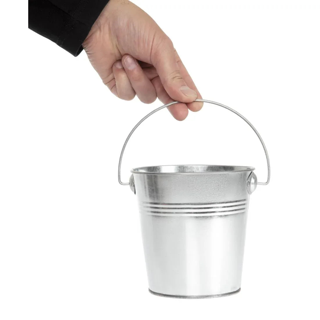 GF247 Olympia Mini Chip Bucket with Handle 135mm - JD Catering Equipment Solutions Ltd