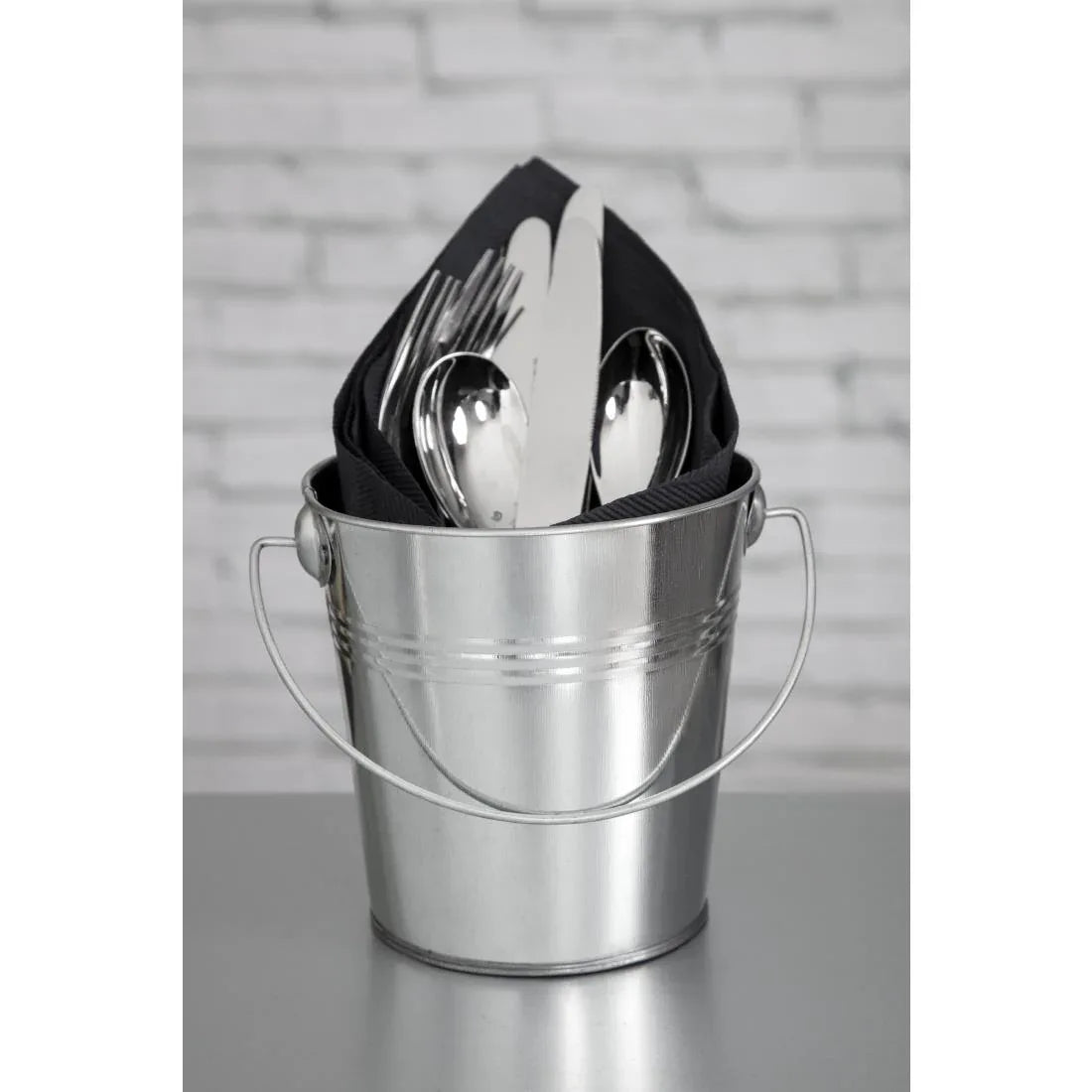 GF247 Olympia Mini Chip Bucket with Handle 135mm - JD Catering Equipment Solutions Ltd