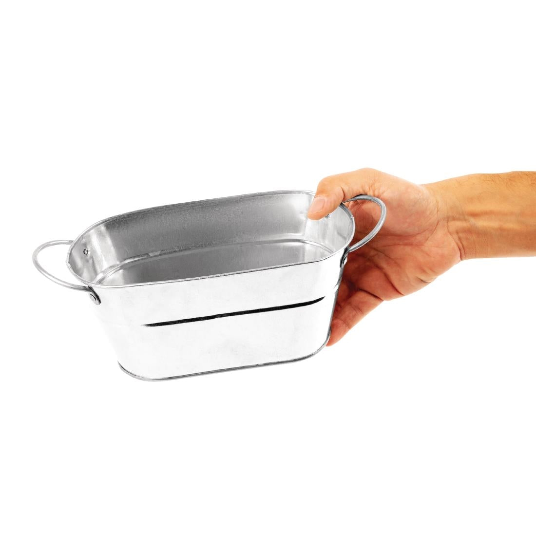 GF249 Olympia Mini Metal Food Bucket Rectangle