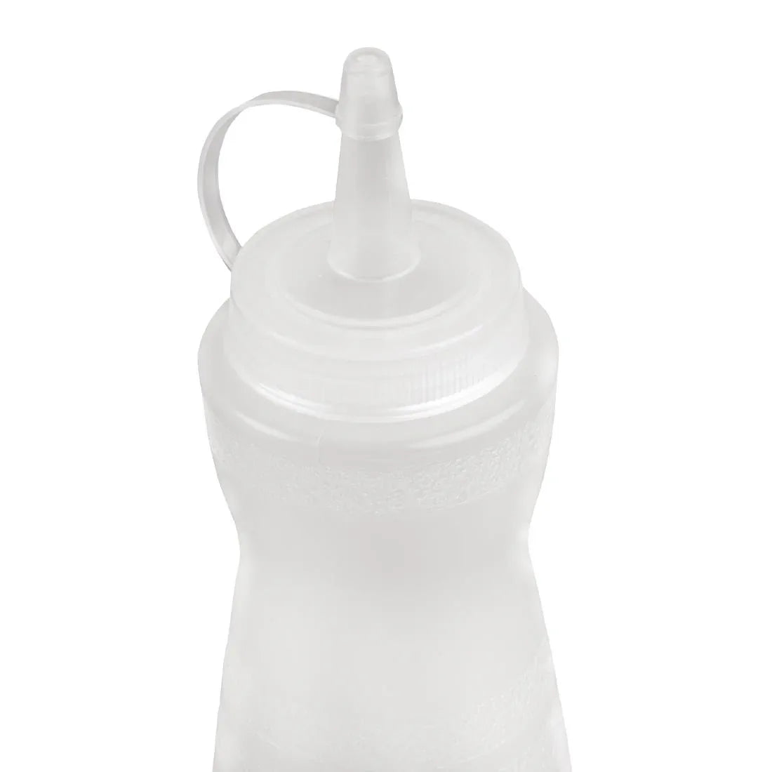 GF250 Vogue Clear Lidded Sauce Bottle - JD Catering Equipment Solutions Ltd