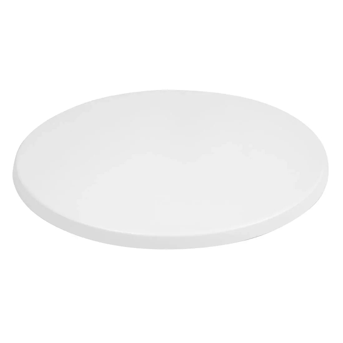 GG645 Bolero Pre-drilled Round Tabletop White 600mm - JD Catering Equipment Solutions Ltd