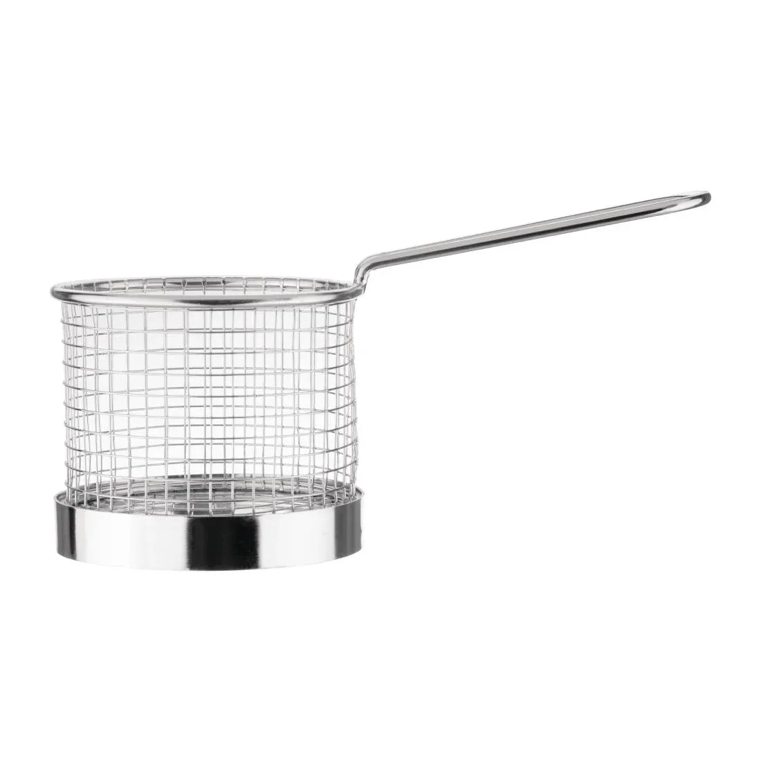 GG875 Olympia Chip Basket round with Handle 95mm - JD Catering Equipment Solutions Ltd