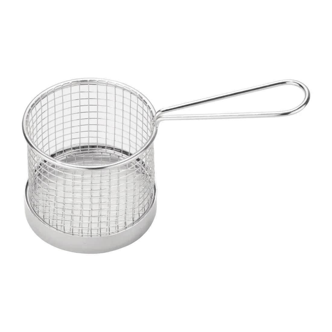 GG875 Olympia Chip Basket round with Handle 95mm - JD Catering Equipment Solutions Ltd