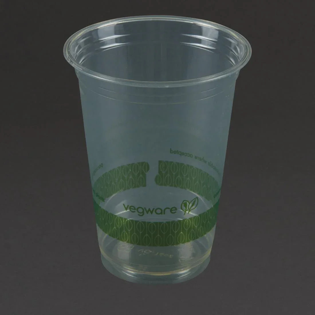HS966 Vegware Compostable PLA Cold Cup 96-Series 16oz (Pack of 1000)
