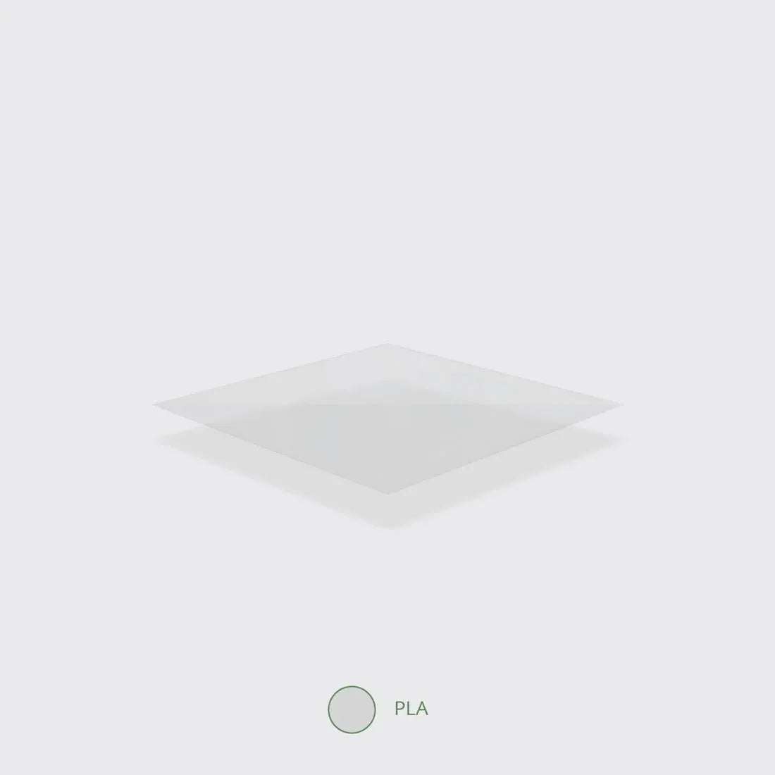 GH016 Vegware Compostable Cold Cup Domed Lids 340ml / 12oz and 455ml / 16oz (Pack of 1000)