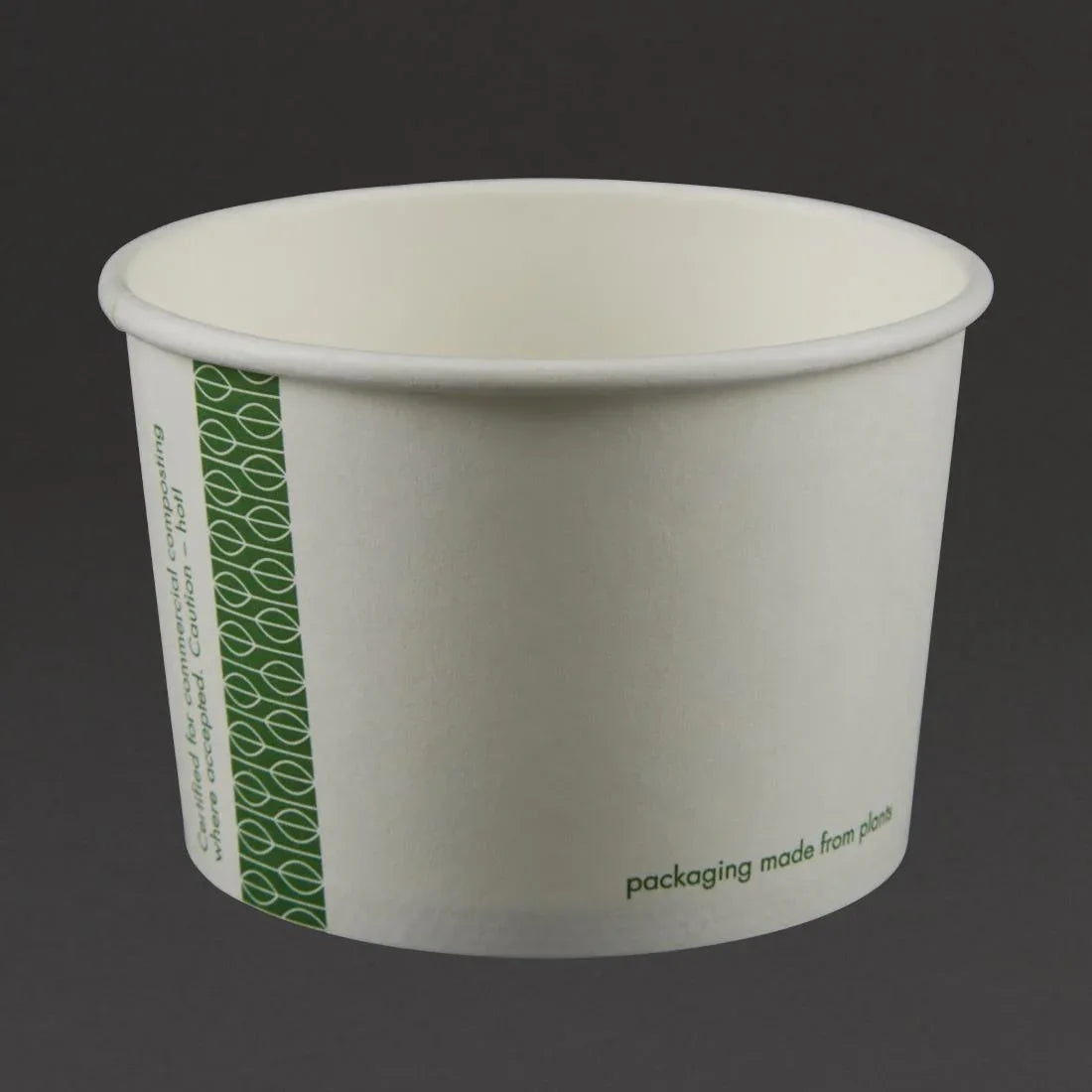 GH027 Vegware Compostable Hot Food Pots 230ml / 8oz (Pack of 1000) - JD Catering Equipment Solutions Ltd