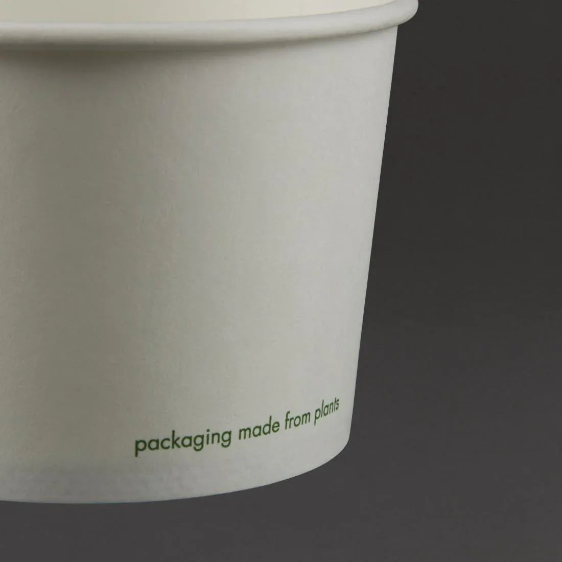 GH027 Vegware Compostable Hot Food Pots 230ml / 8oz (Pack of 1000) - JD Catering Equipment Solutions Ltd