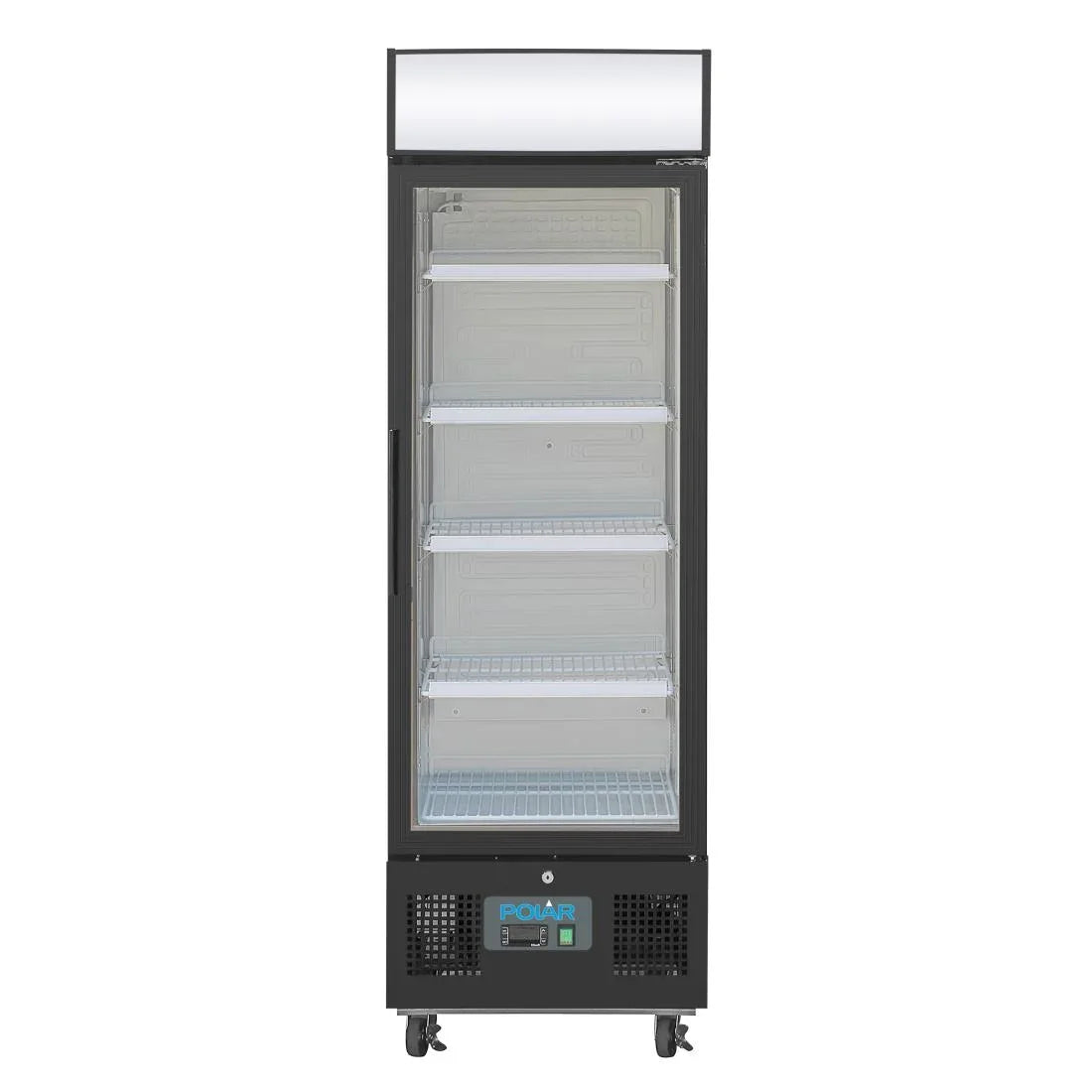 GH426 Polar G-Series Upright Display Fridge 218Ltr Black GH426 - JD Catering Equipment Solutions Ltd