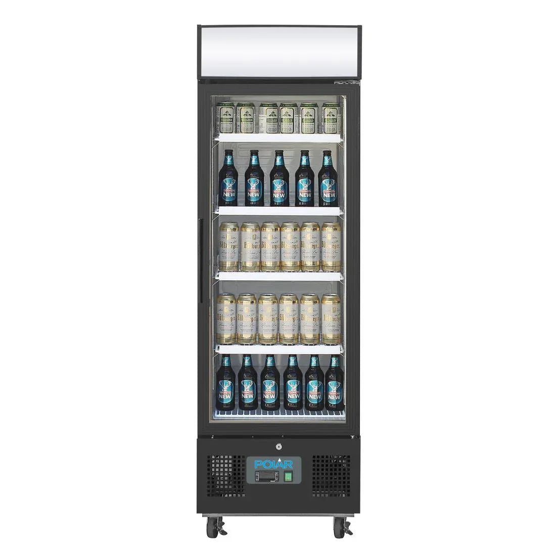 GH426 Polar G-Series Upright Display Fridge 218Ltr Black GH426 - JD Catering Equipment Solutions Ltd