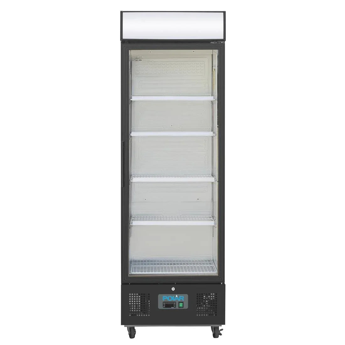GH427 Polar G-Series Upright Display Fridge Black - 368Ltr GH427 - JD Catering Equipment Solutions Ltd