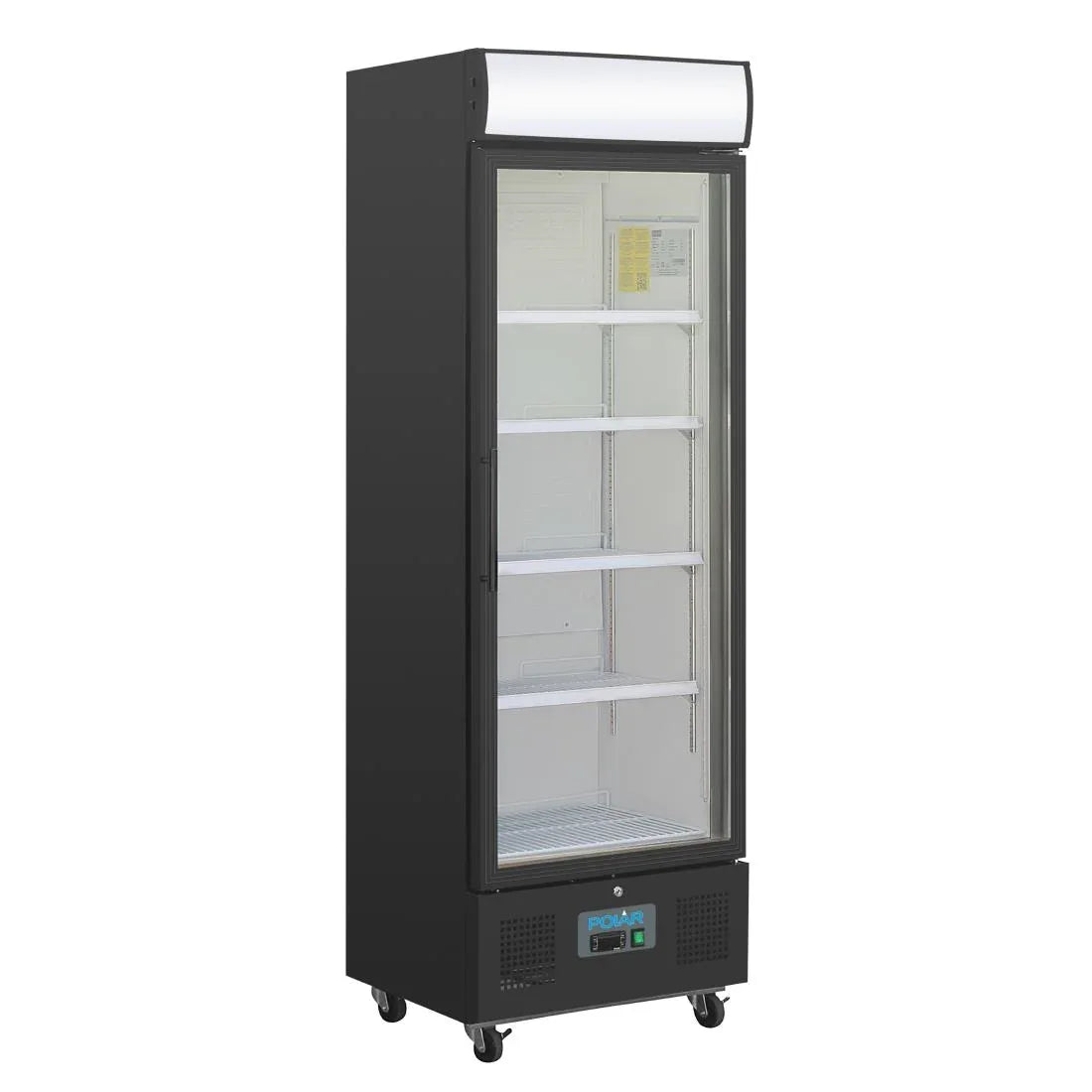 GH427 Polar G-Series Upright Display Fridge Black - 368Ltr GH427 - JD Catering Equipment Solutions Ltd