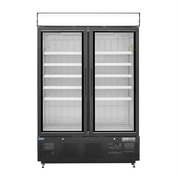 GH429 Polar G-Series Upright Display Freezer 920Ltr Black GH429 - JD Catering Equipment Solutions Ltd