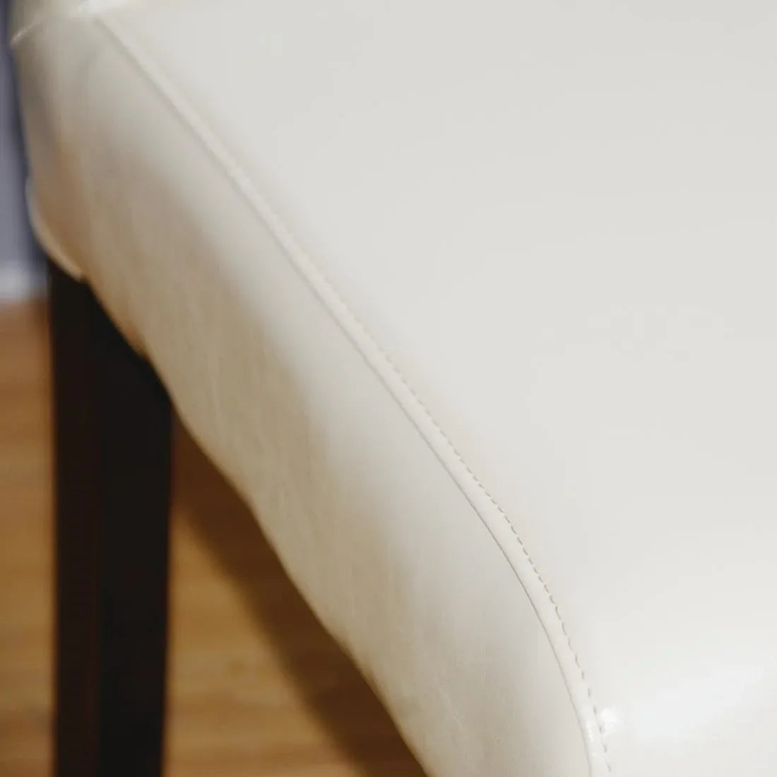 GH444 Bolero Faux Leather Dining Chairs Cream (Pack of 2) - JD Catering Equipment Solutions Ltd