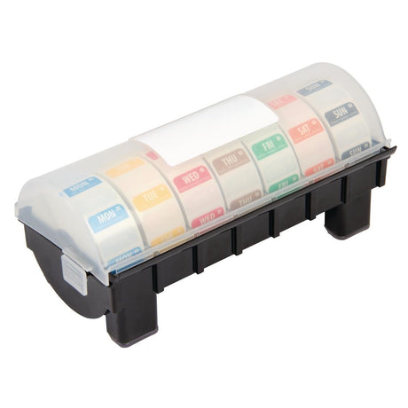 GH474 Dissolvable Colour Coded Food Label Starter kit with 1" Dispenser