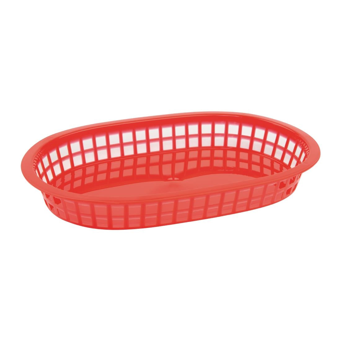 GH967 Oval Polypropylene Food Basket (Pack of 6)