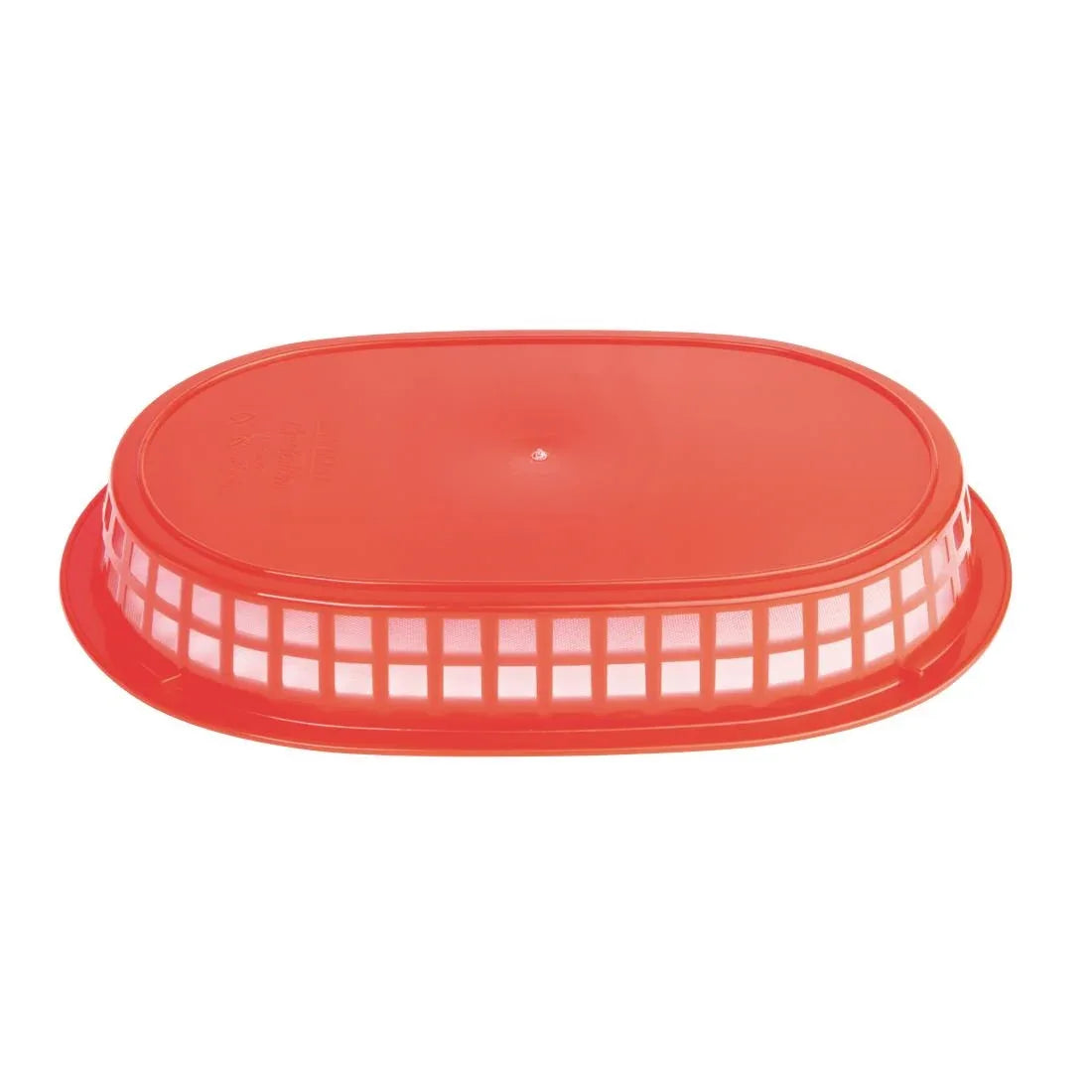GH967 Oval Polypropylene Food Basket (Pack of 6)