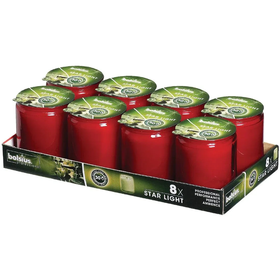 GJ468 Starlight Jar Candle (Pack of 8) - JD Catering Equipment Solutions Ltd