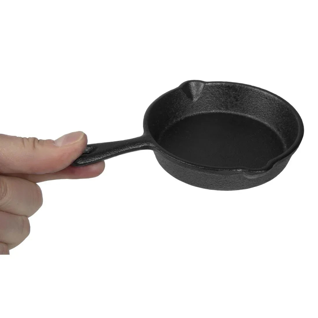 GJ553 Olympia Mini Cast Iron Round Pan 115mm - JD Catering Equipment Solutions Ltd