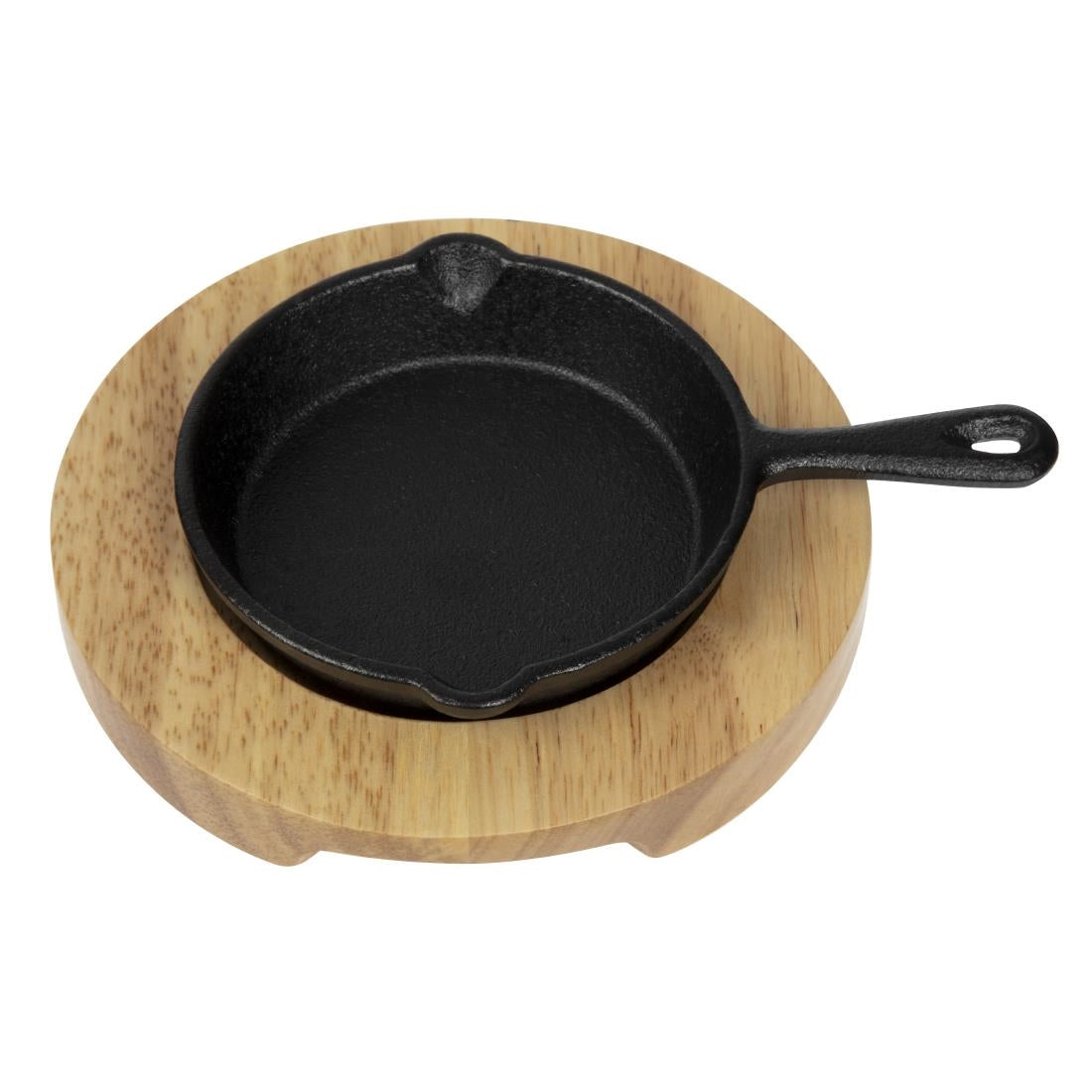 GJ553 Olympia Mini Cast Iron Round Pan 115mm