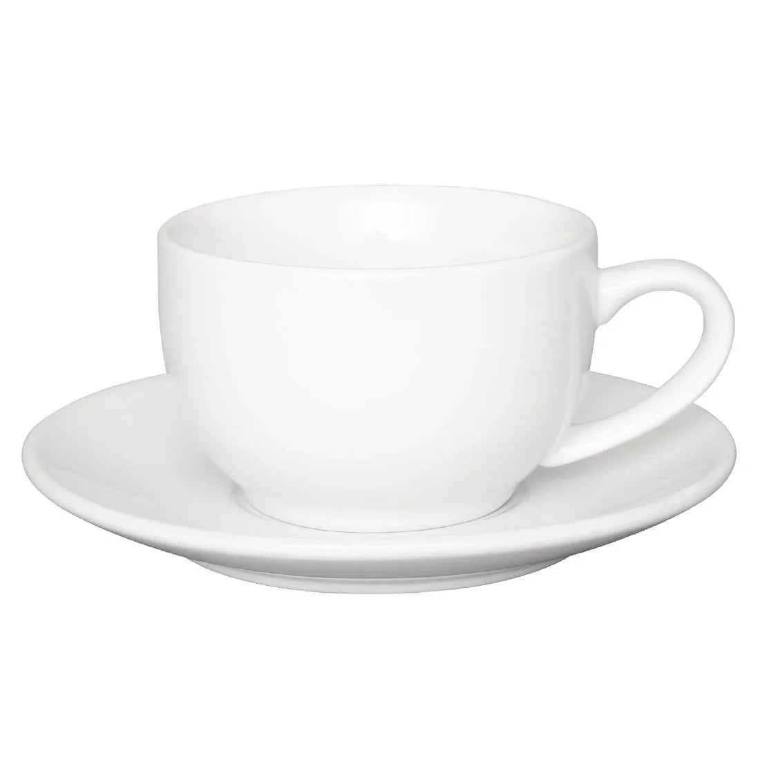 GL048 Olympia Cafe Saucers White 158mm (Pack of 12) - JD Catering Equipment Solutions Ltd