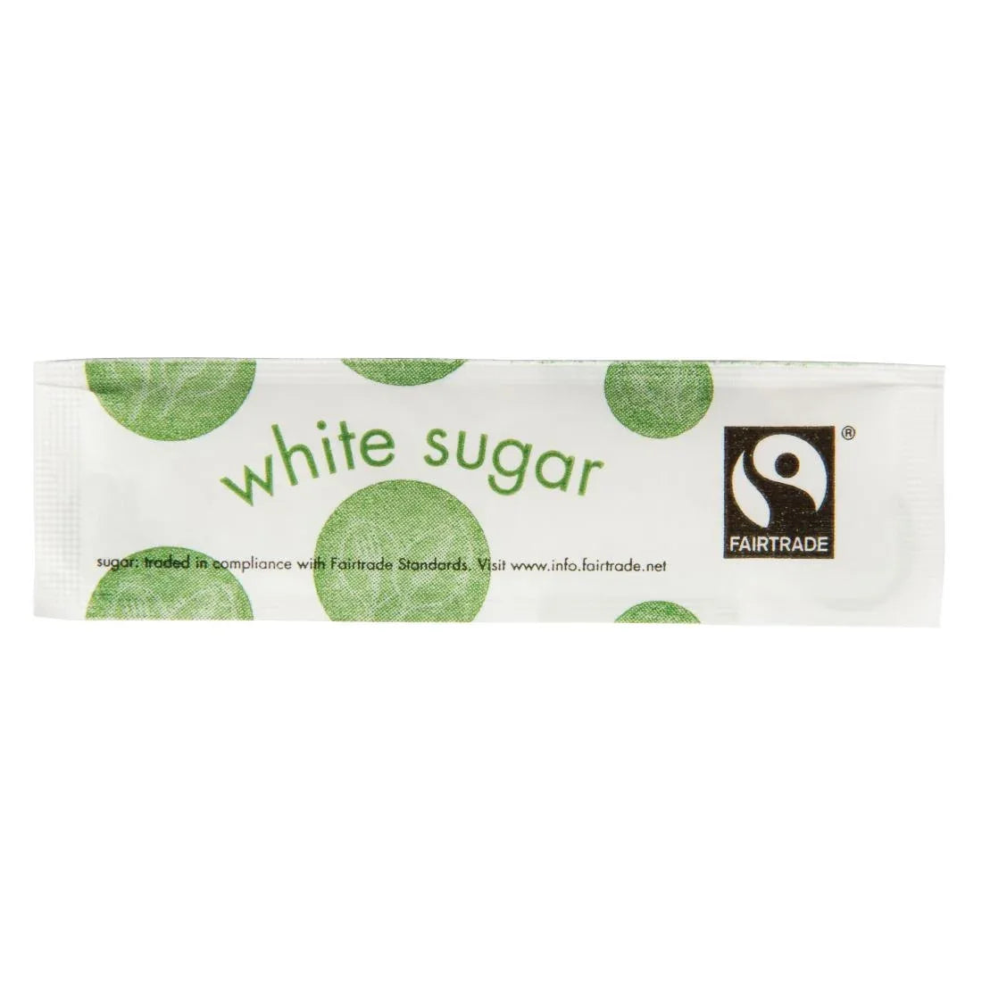 GK100 Vegware Compostable Fairtrade White Sugar Sticks (Pack of 1000) - JD Catering Equipment Solutions Ltd