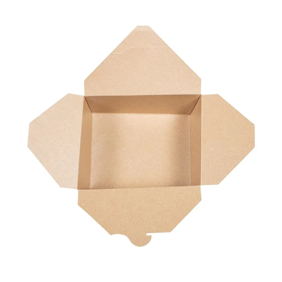 GK102 Vegware Compostable Paperboard Food Boxes No.8 1300ml / 46oz (Pack of 300) - JD Catering Equipment Solutions Ltd