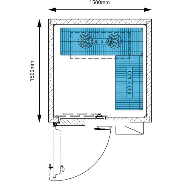 GK662 Foster Advantage Walk In Freezer Remote ADV1515 LT REM