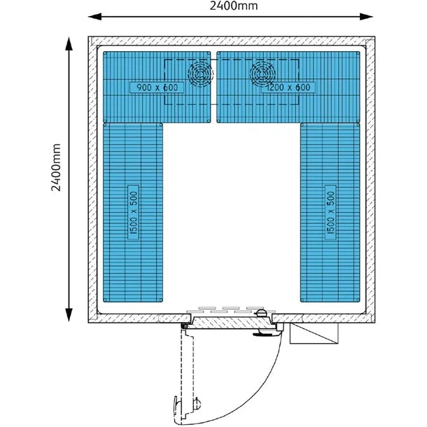 GK665 Foster Advantage Walk In Freezer Remote ADV2424 LT REM