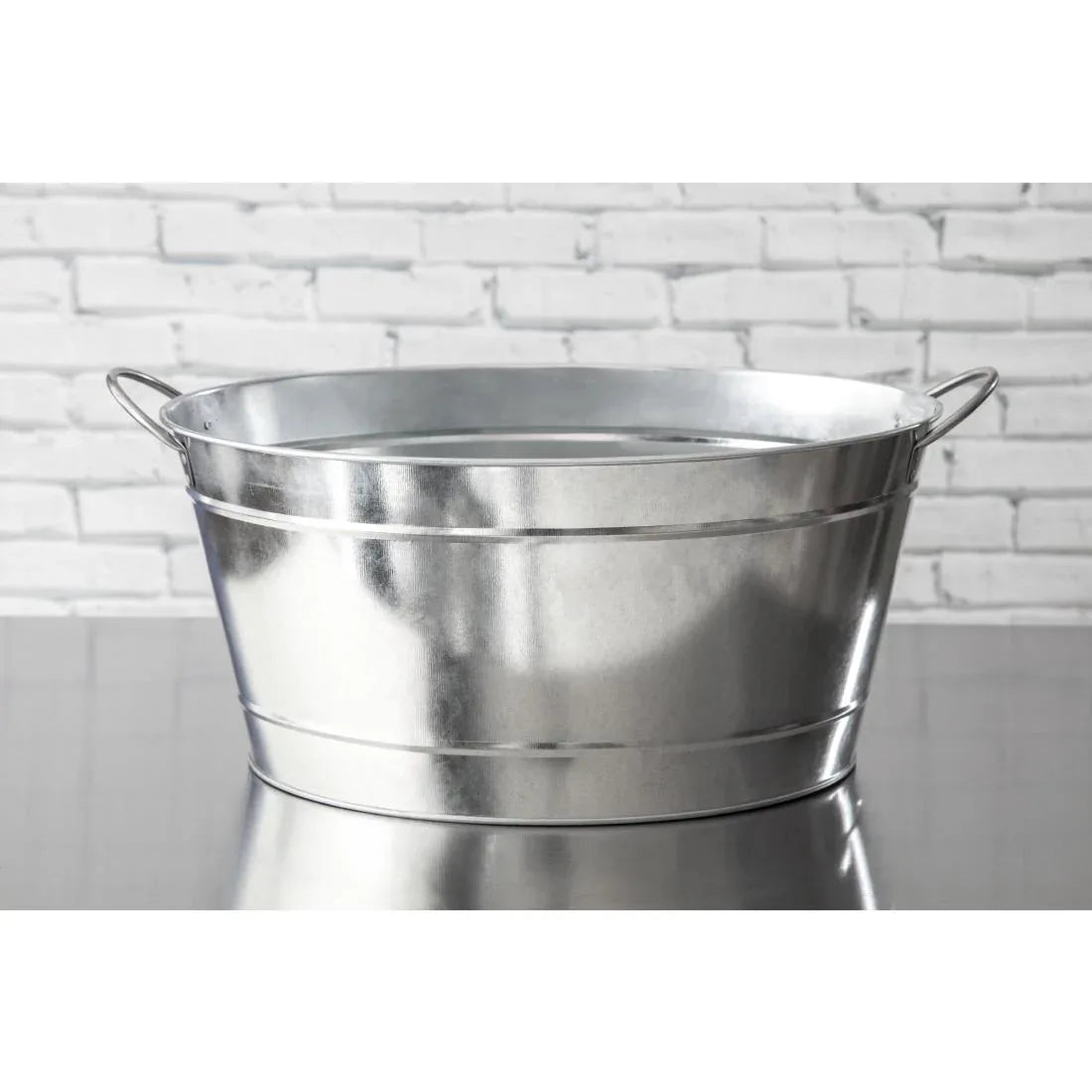GK919 Beaumont Galvanised Steel Wine And Champagne Tub - JD Catering Equipment Solutions Ltd