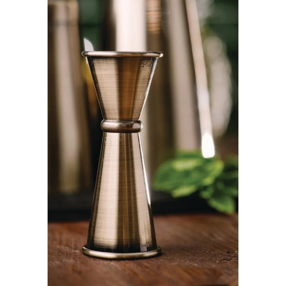 GK927 Beaumont Cocktail Jigger 25ml and 50ml - JD Catering Equipment Solutions Ltd