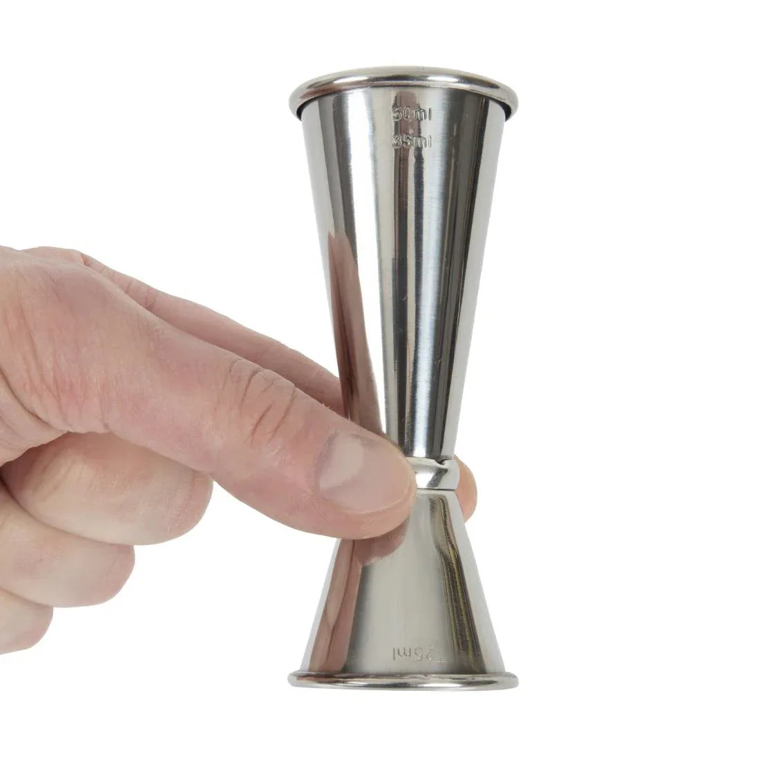 GK927 Beaumont Cocktail Jigger 25ml and 50ml - JD Catering Equipment Solutions Ltd