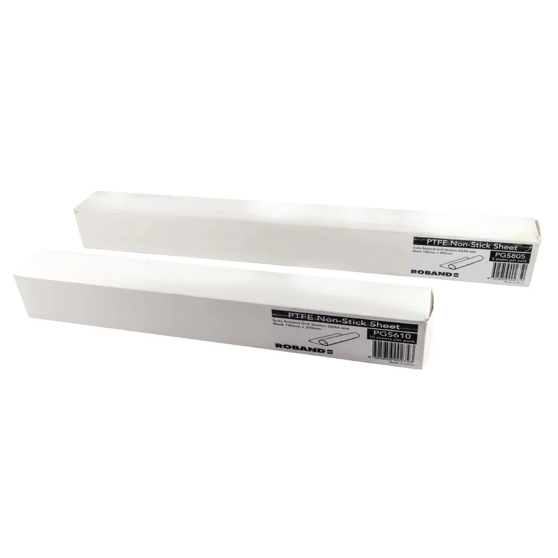 Roband 5 x Non-Stick PFTE Sheet for Roband GS6 Contact Grills PGS605 - JD Catering Equipment Solutions Ltd