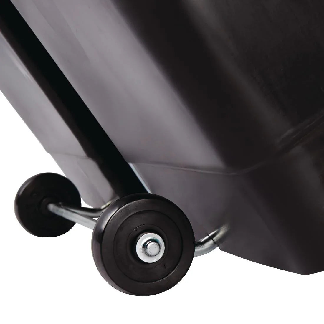 GL040 Rubbermaid Slim Jim Step on Front Pedal Black 90Ltr