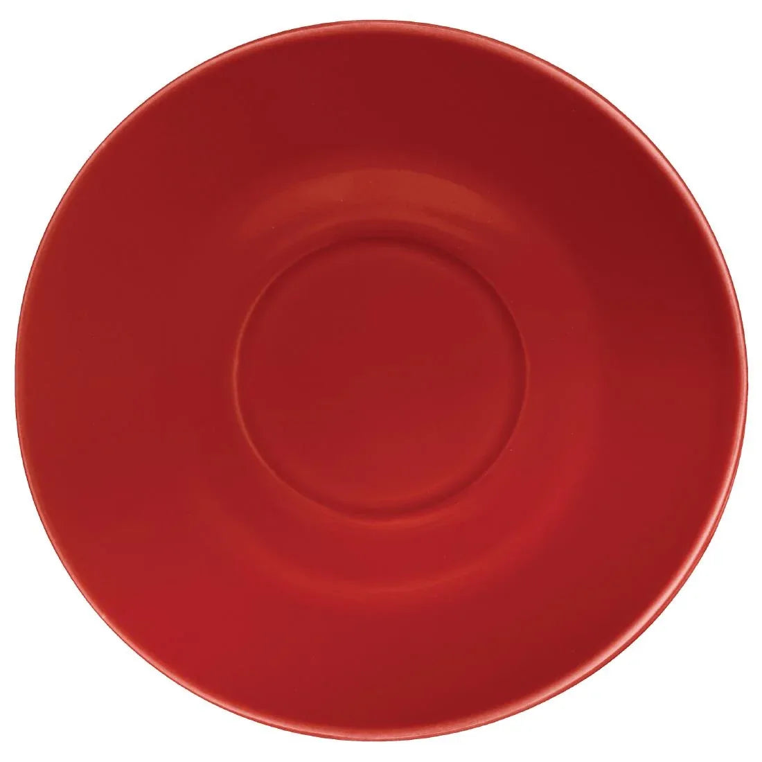 GL047 Olympia Cafe Saucers Red 158mm (Pack of 12)