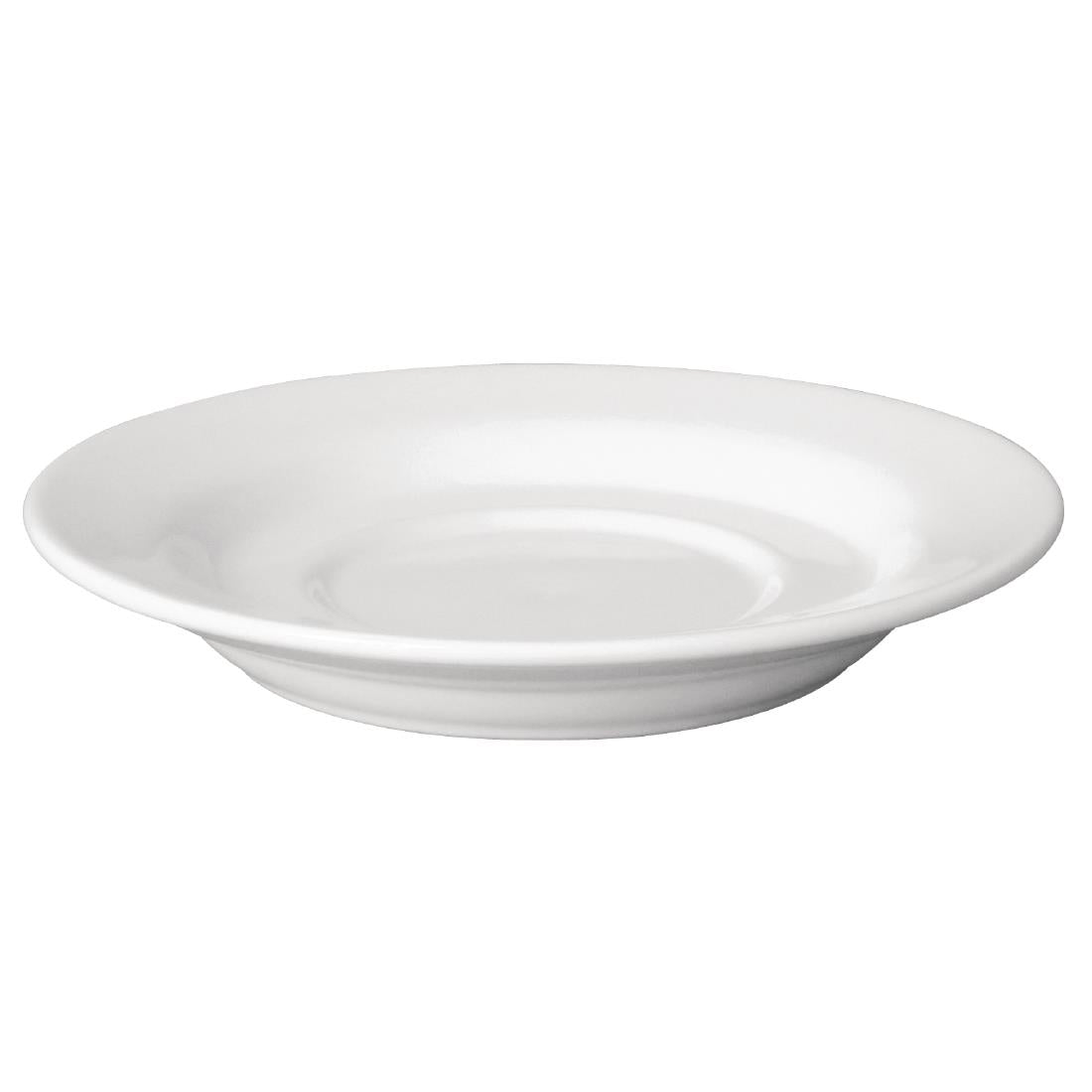 GL048 Olympia Cafe Saucers White 158mm (Pack of 12)