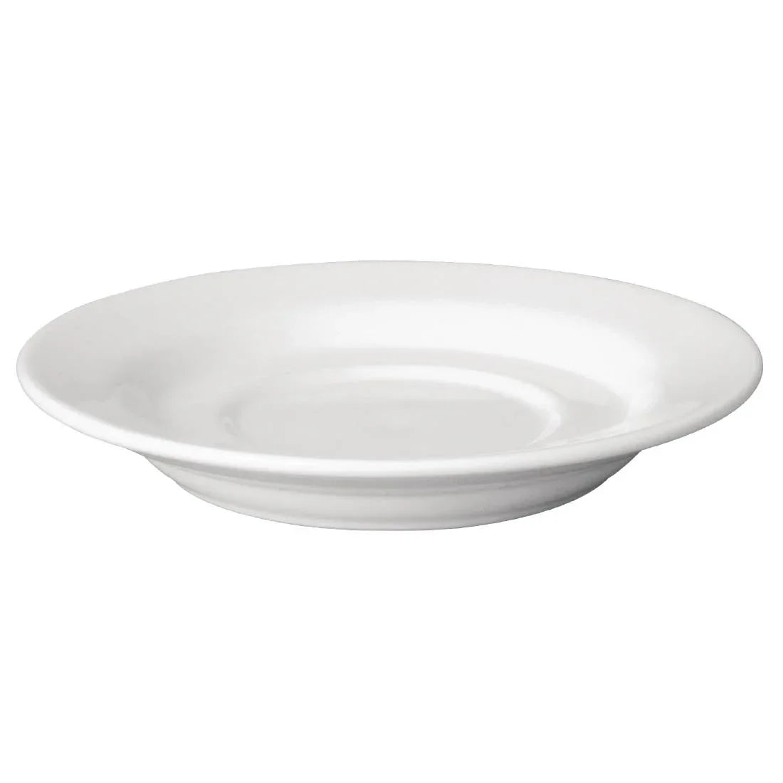 GL048 Olympia Cafe Saucers White 158mm (Pack of 12) - JD Catering Equipment Solutions Ltd